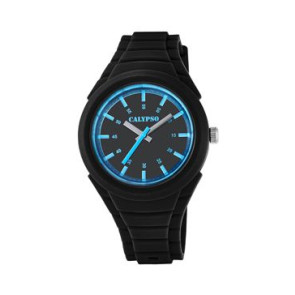 Bracelet de montre Calypso K5724.8 Plastique Noir