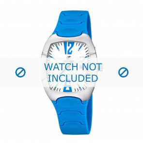 Calypso bracelet de montre K5161-8 Plastique Bleu clair 11mm