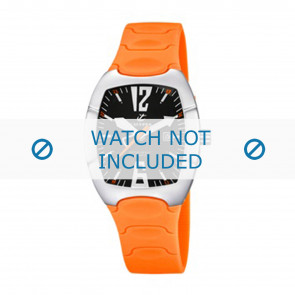 Calypso bracelet de montre K5161-9 Plastique Orange 11mm