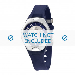 Calypso bracelet de montre K5162-4 Plastique Bleu