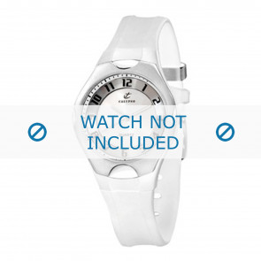 Calypso bracelet de montre K5162-5 Plastique Blanc