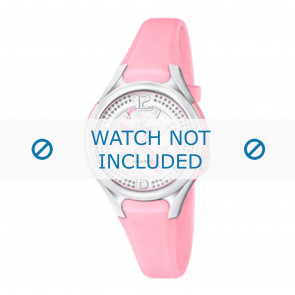 Bracelet de montre Calypso K5575-2 Plastique Rose 13mm