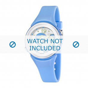 Calypso bracelet de montre K5576-2 Plastique Bleu clair