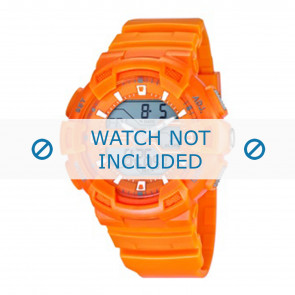 Bracelet de montre Calypso K5579-3 Plastique Orange 20mm