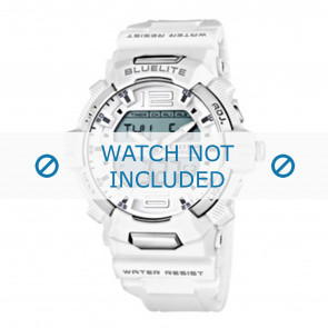 Bracelet de montre Calypso K5608-1 Plastique Blanc 18mm