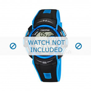 Bracelet de montre Calypso K5610-6 Plastique Noir 22mm