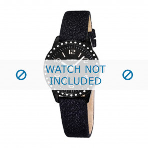 Calypso bracelet de montre K5652-4 Cuir Noir