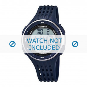 Calypso bracelet de montre K5664-2 Plastique Bleu