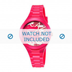 Calypso bracelet de montre K5678-5 Plastique Rose