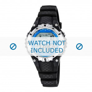 Bracelet de montre Calypso K5684-1 Plastique Noir 14mm