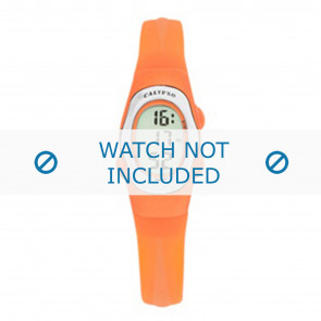 Calypso bracelet de montre K6018-A Caoutchouc Orange