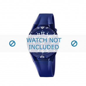 Bracelet de montre Calypso K6064-3 Plastique Bleu 13mm
