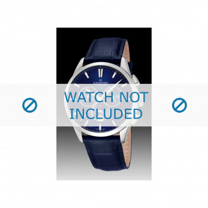 Bracelet de montre Candino C4517-3 / C4745-2 Cuir Bleu 22mm