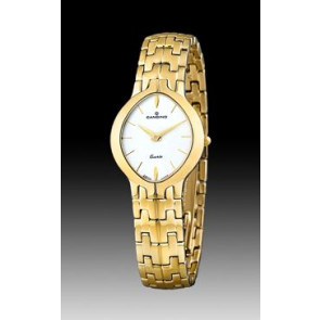 Bracelet de montre Candino C4227-1 / C4227-2 / C4227-3 (BA02192) Acier Plaqué or