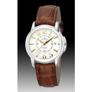Bracelet de montre Candino C4307 / C4315-1 Cuir Brun 20mm