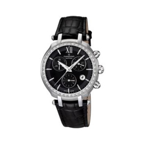 Bracelet de montre Candino C4522/2 Cuir Noir