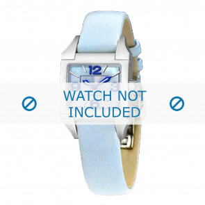 Bracelet de montre Candino C4361-2 Cuir Bleu clair 17mm
