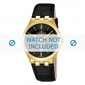 Bracelet de montre Candino C4542-3 Cuir Noir 13mm