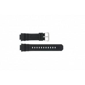 Casio bracelet de montre AW-590-1A En caoutchouc Noir 16mm 
