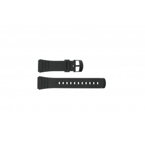 Casio bracelet de montre DBC-32C-1BW En caoutchouc Noir 22mm 