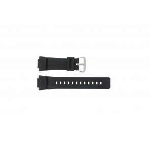 Casio bracelet de montre G-100-1BV Silicone Noir 16mm