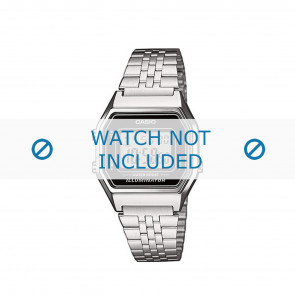 Casio bracelet de montre  LA680WEA-1EF / LA680WEA-1  Métal Argent 14mm 