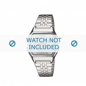 Bracelet de montre Casio LA680WEA-7EF / 10454026 Acier 14mm