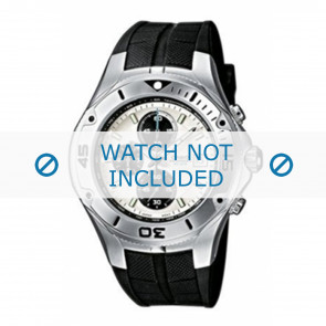 Casio bracelet de montre MDV-501 Plastique Noir