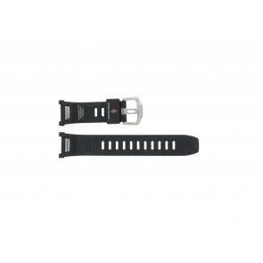 Casio bracelet de montre PAW-1500-1VV En caoutchouc Noir 16mm 