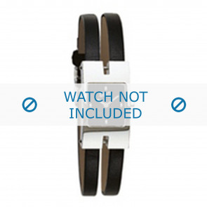 Bracelet de montre Dolce & Gabbana 3719250559 Cuir Noir 6mm