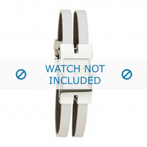 Dolce & Gabbana bracelet de montre 3719250562 Cuir Blanc 6mm