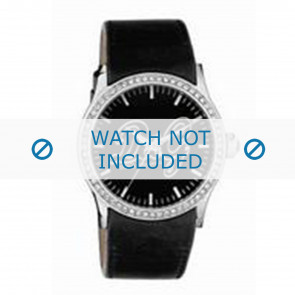 Bracelet de montre Dolce & Gabbana DW0267 Cuir Noir 24mm