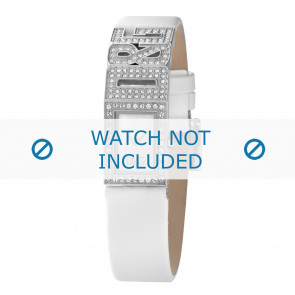 Bracelet de montre Dolce & Gabbana DW0506 Cuir Blanc 17mm