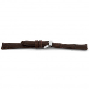 Bracelet de montre Universel F035-XL Cuir Brun 18mm