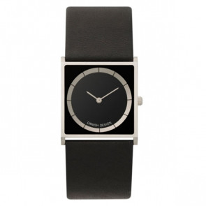 Danish Design bracelet de montre IV13Q826 Cuir Noir 26mm
