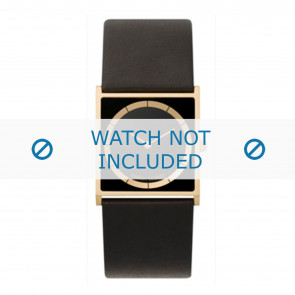 Bracelet de montre Danish Design IV15Q826 Cuir Noir 27mm