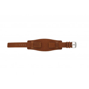 Davis bracelet de montre B0222 Cuir Cognac 18mm 