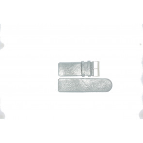 Jacques Lemans bracelet de montre DC-218 Cuir Gris 26mm