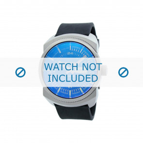 Diesel bracelet de montre DZ1261 Caoutchouc Noir