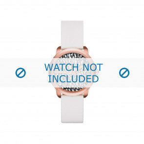 Diesel bracelet de montre DZ5551 Cuir Blanc