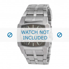 Diesel bracelet de montre DZ1155 Acier inoxydable Argent 24mm