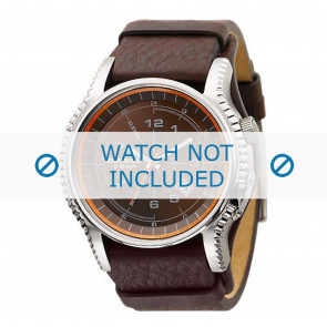 Diesel bracelet de montre DZ1311 Cuir Brun