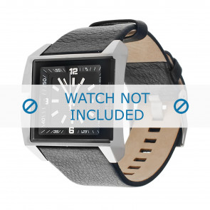 Bracelet de montre Diesel DZ1342 Cuir Noir 32mm