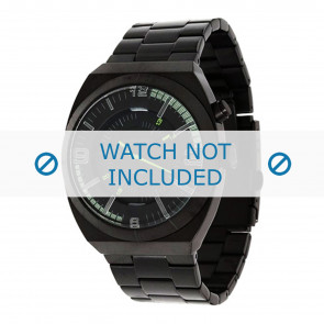 Diesel bracelet de montre DZ1415 Métal Noir 22mm