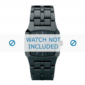 Diesel bracelet de montre DZ1422 Céramique Noir 27mm