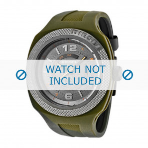 Diesel bracelet de montre DZ1442 Silicone Vert