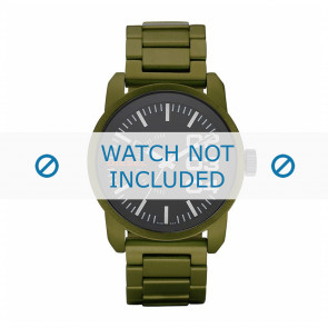 Diesel bracelet de montre DZ1469 Aluminium Vert 24mm