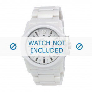 Diesel bracelet de montre DZ1515 Céramique Blanc 30mm