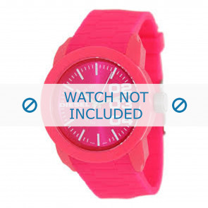 Diesel bracelet de montre DZ1569  Silicone Rose 24mm