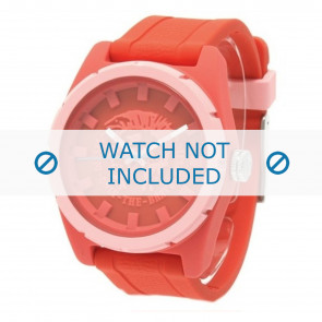 Diesel bracelet de montre DZ1627 Silicone Rouge 24mm